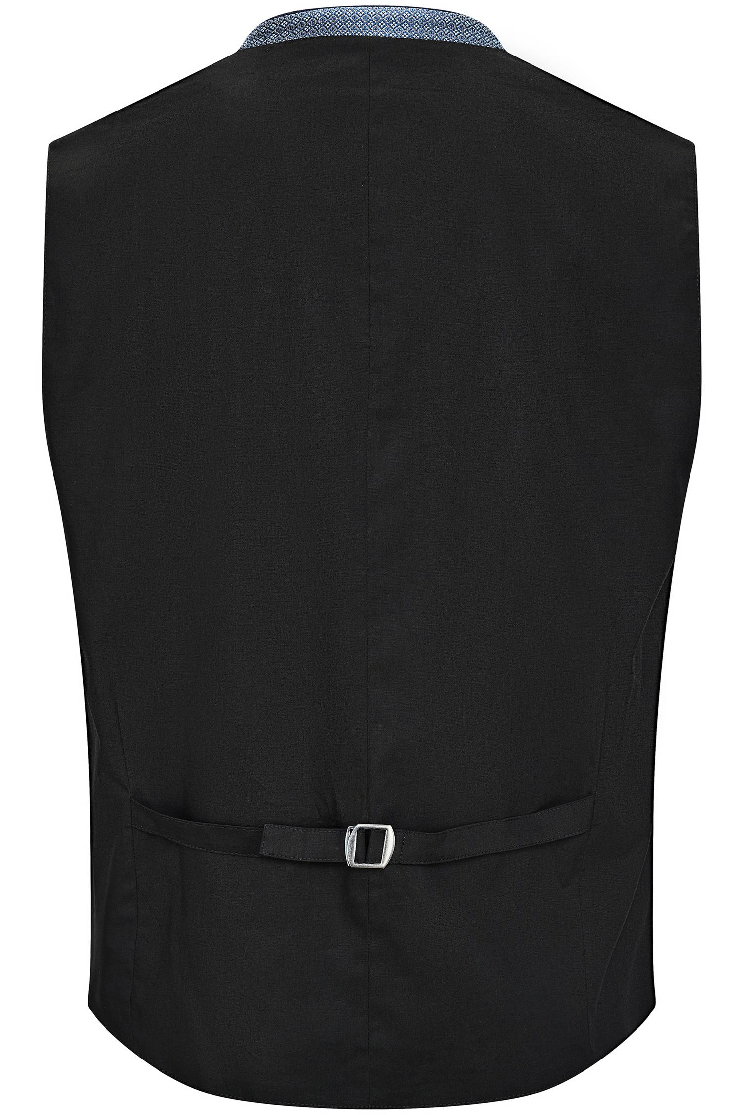 Blaue Hammerschmid Weste Mathias in Langgrößen